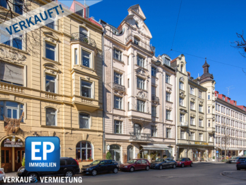 VERKAUFT – Bezugsfreie Dachgeschosswohnung im ruhigen Rückgebäude eines denkmalgeschützten Altbaus, 80469 München, Dachgeschosswohnung